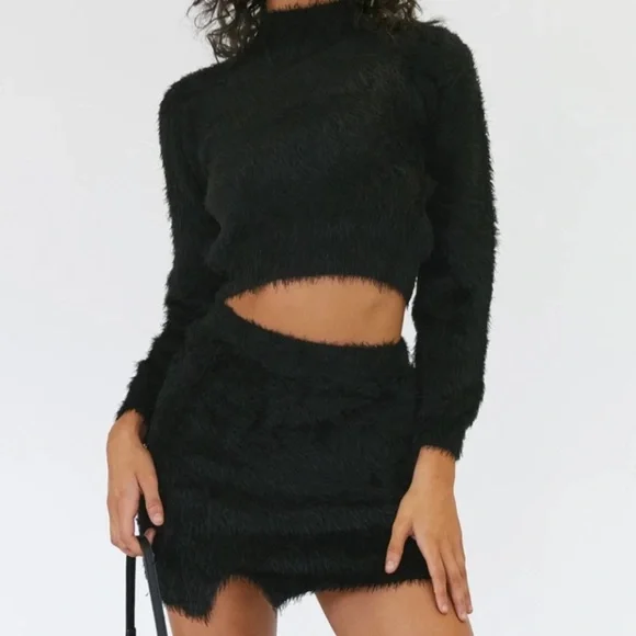 Princess Polly Nila fuzzy set Size XS - Picture 2 of 8